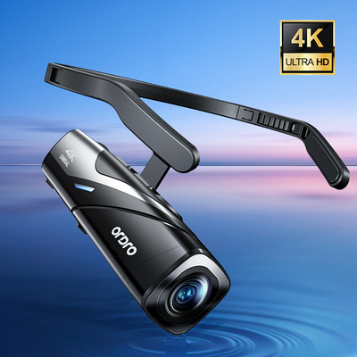歐達4K超高清頭戴攝像機云臺防抖運動相機第一視角拍攝錄像機