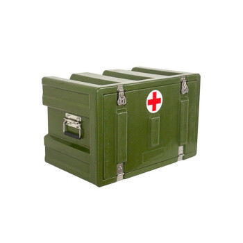 百世盾 軍綠色滾塑箱 野戰醫藥箱 二代專用腔箱 醫療器械滾塑包裝箱