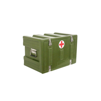 百世盾 二代通用單屜箱 滾塑空投箱 設備運輸箱 物資防護箱